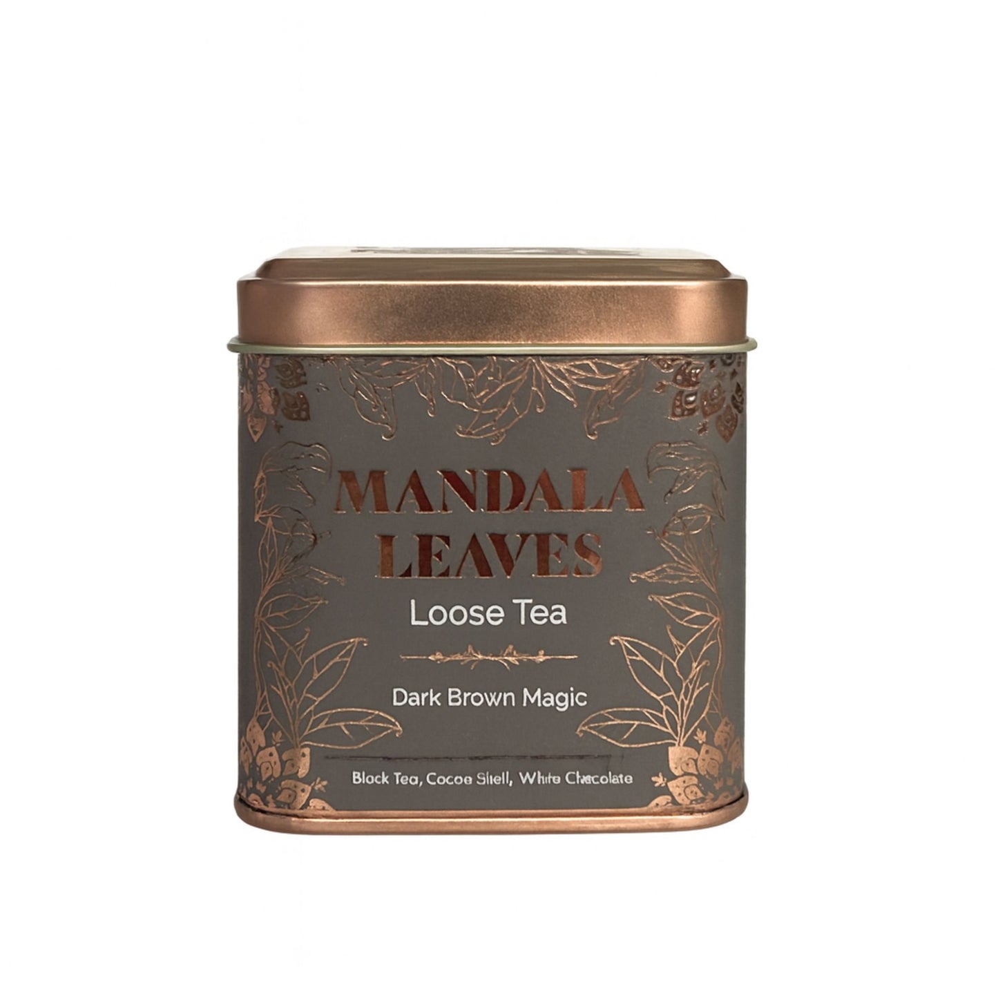 Té Negro Dark Brown Magic – Mezcla Gourmet con Cacao y Almendra (50 g)