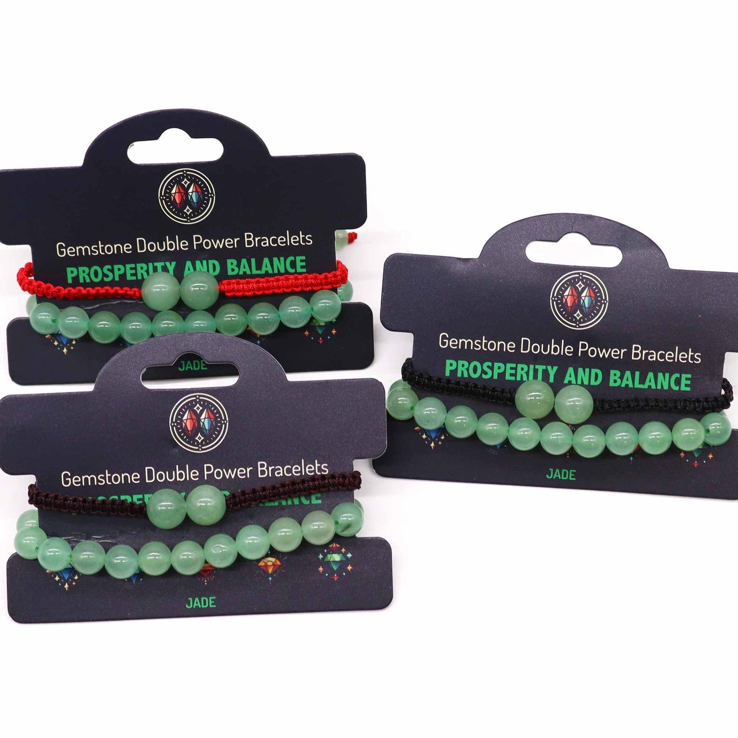Pulseras Doble Poder de Jade