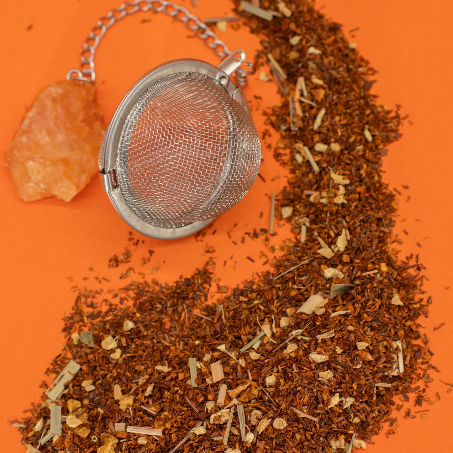 Rooibos ecológico Gran Muralla China con naranja, jengibre y hierba limón – 50 g