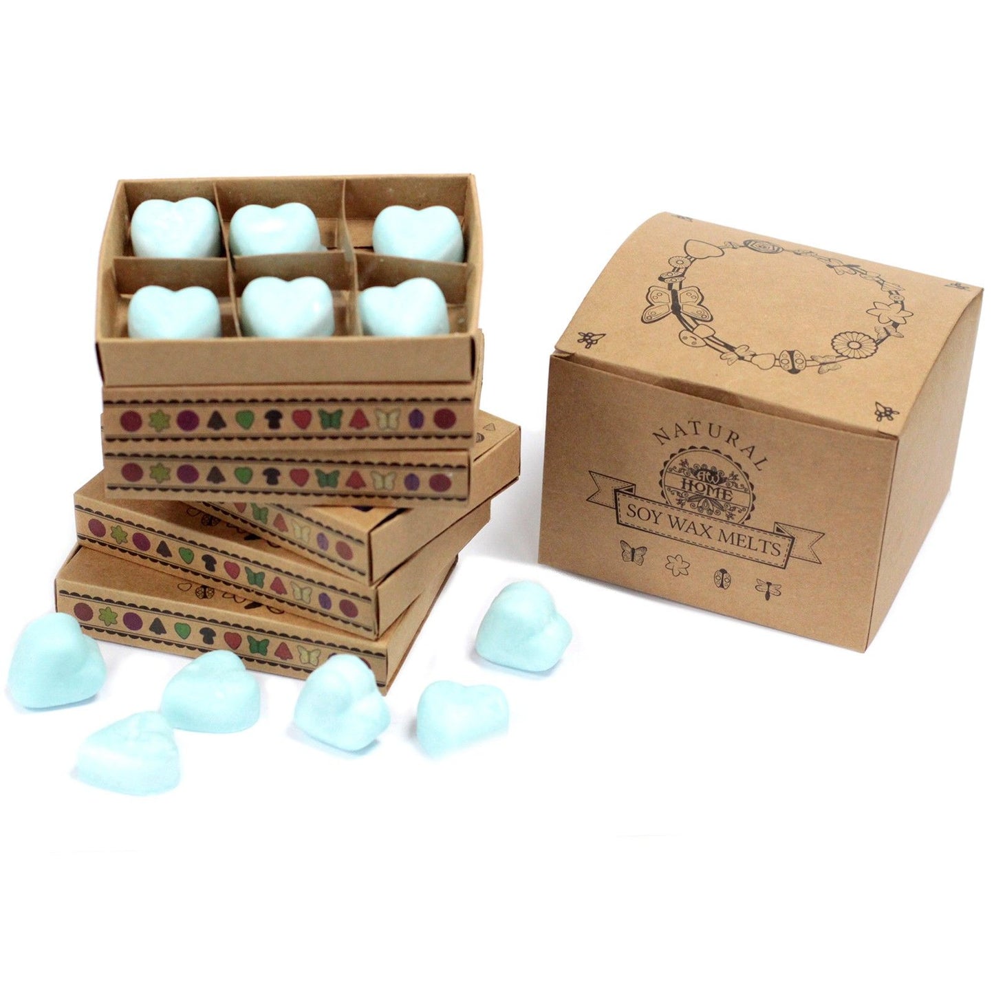 Caja de 6 Ceras de Soja – Nagchampa