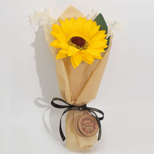 Flor de jabón – Girasol individual