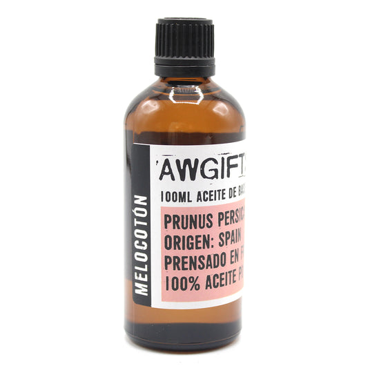 Aceite de Melocotón Prensado en Frío – Uso Facial Diario (50 ml)