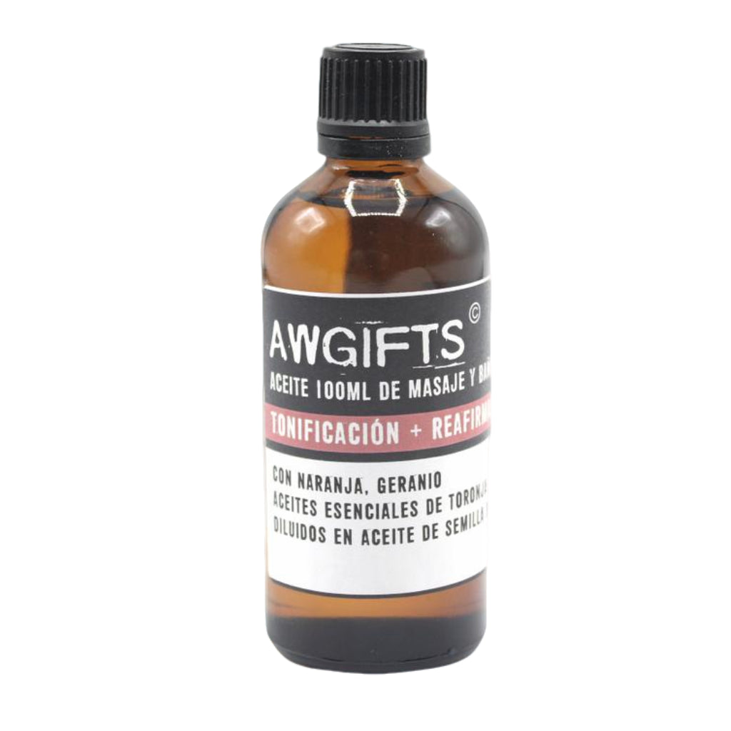 Aceite de Masaje  con Naranja y Geranio