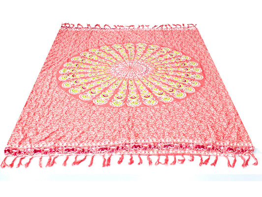 Pareos Mandala Hechos en Bali – Colores Vibrantes