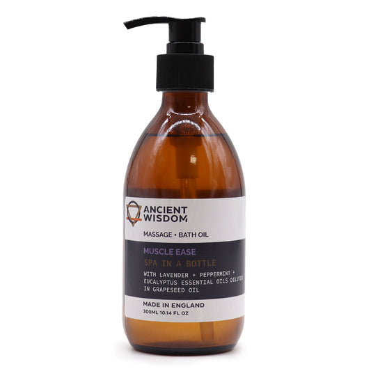 Aceites Naturales de Masaje y Baño 300 ml con Dosificador