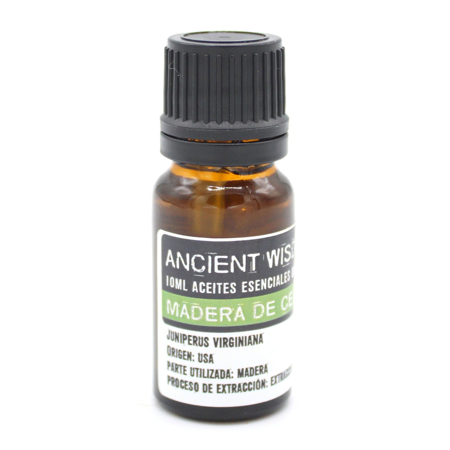 imagen de una botella de aceite esencial de cedro de 5ml