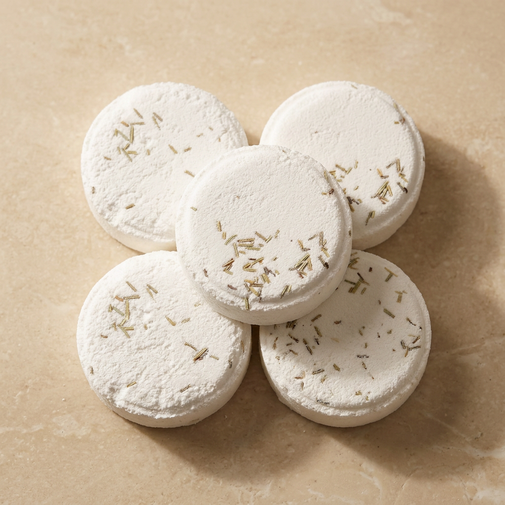 Portada de las pastillas aromáticas para ducha