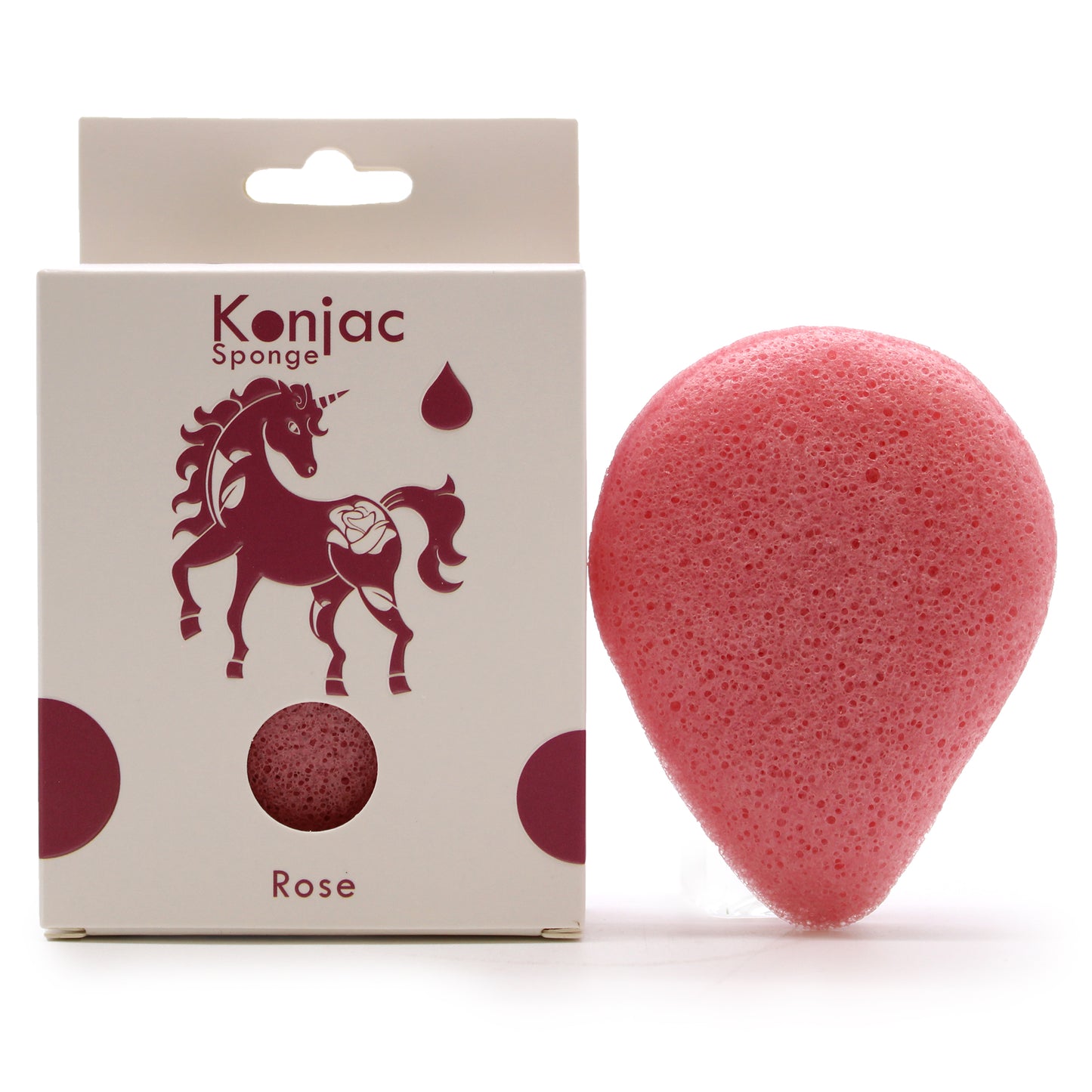 Esponja Konjac Rosa