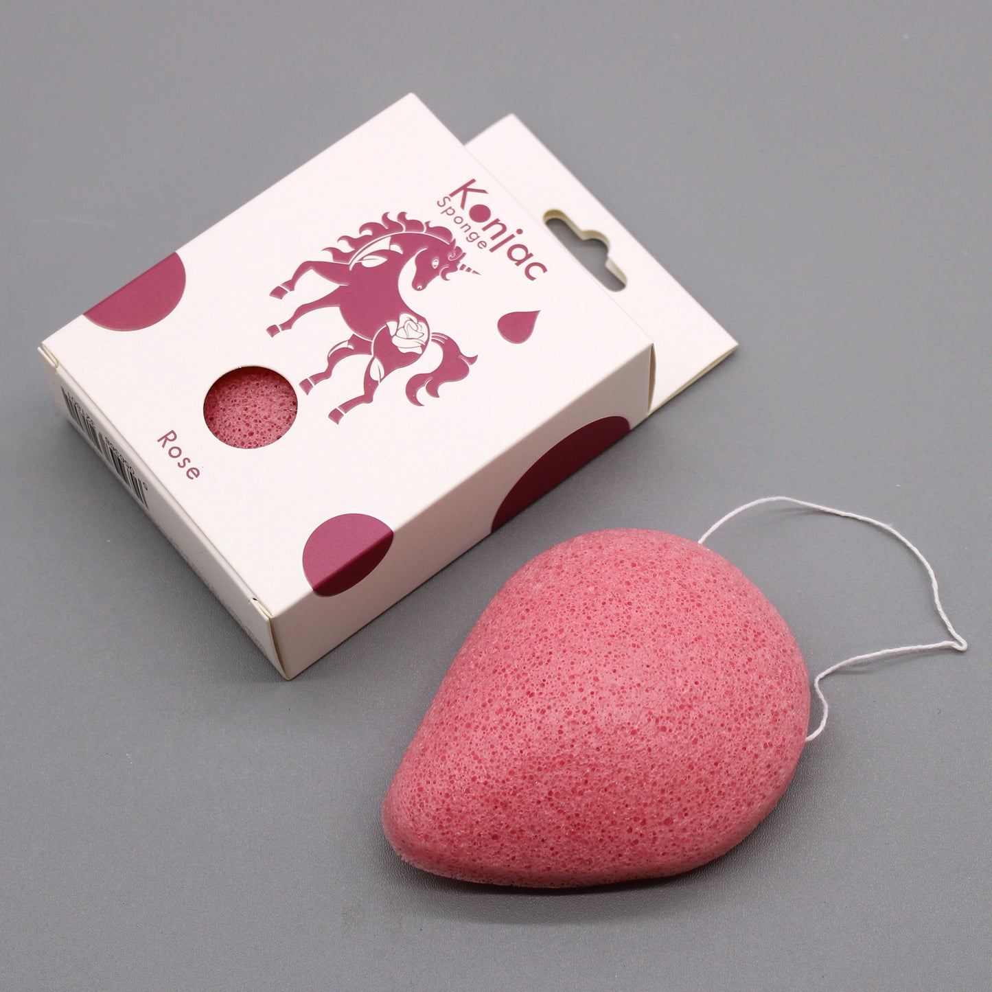 Esponja Konjac Rosa