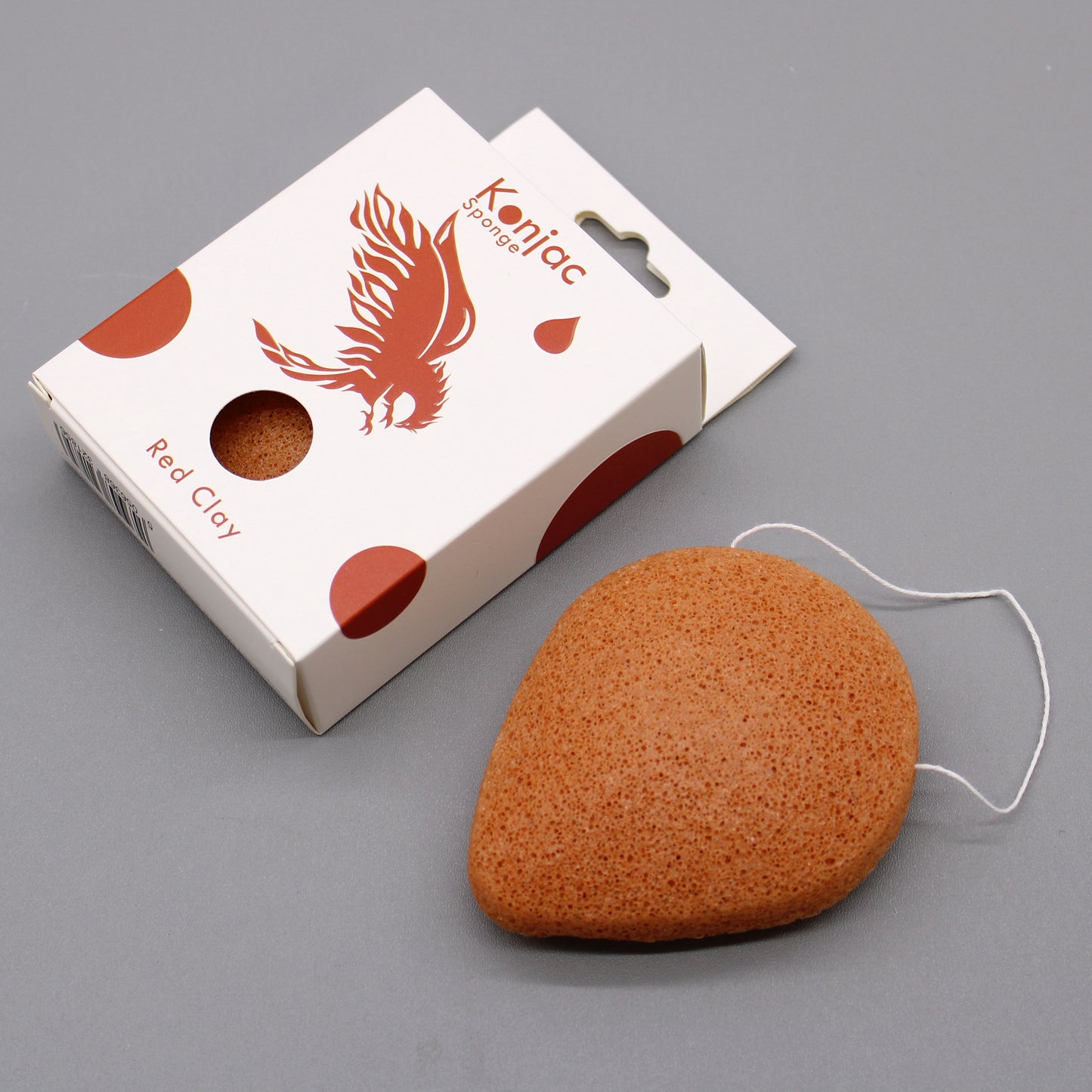 Esponja Konjac con Arcilla Roja